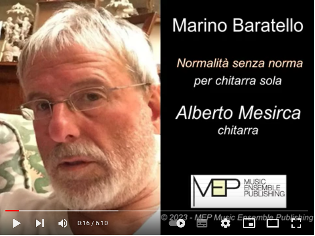 "Normalità senza norma" di Marino Baratello